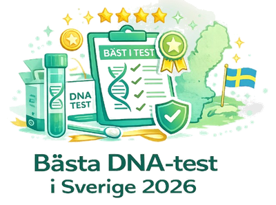 Bästa DNA-test i Sverige 2026