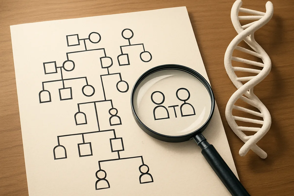 Halvkusiner och helkusiner i DNA-test: så skiljer du dem åt